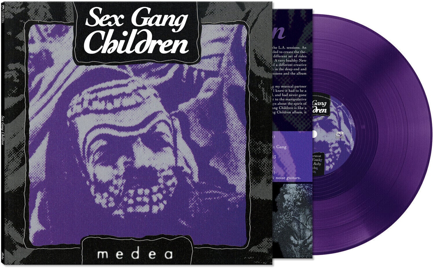 LP ploča Sex Gang Children - Medea (Limited Edition) (Opaque Purple Coloured) (LP)