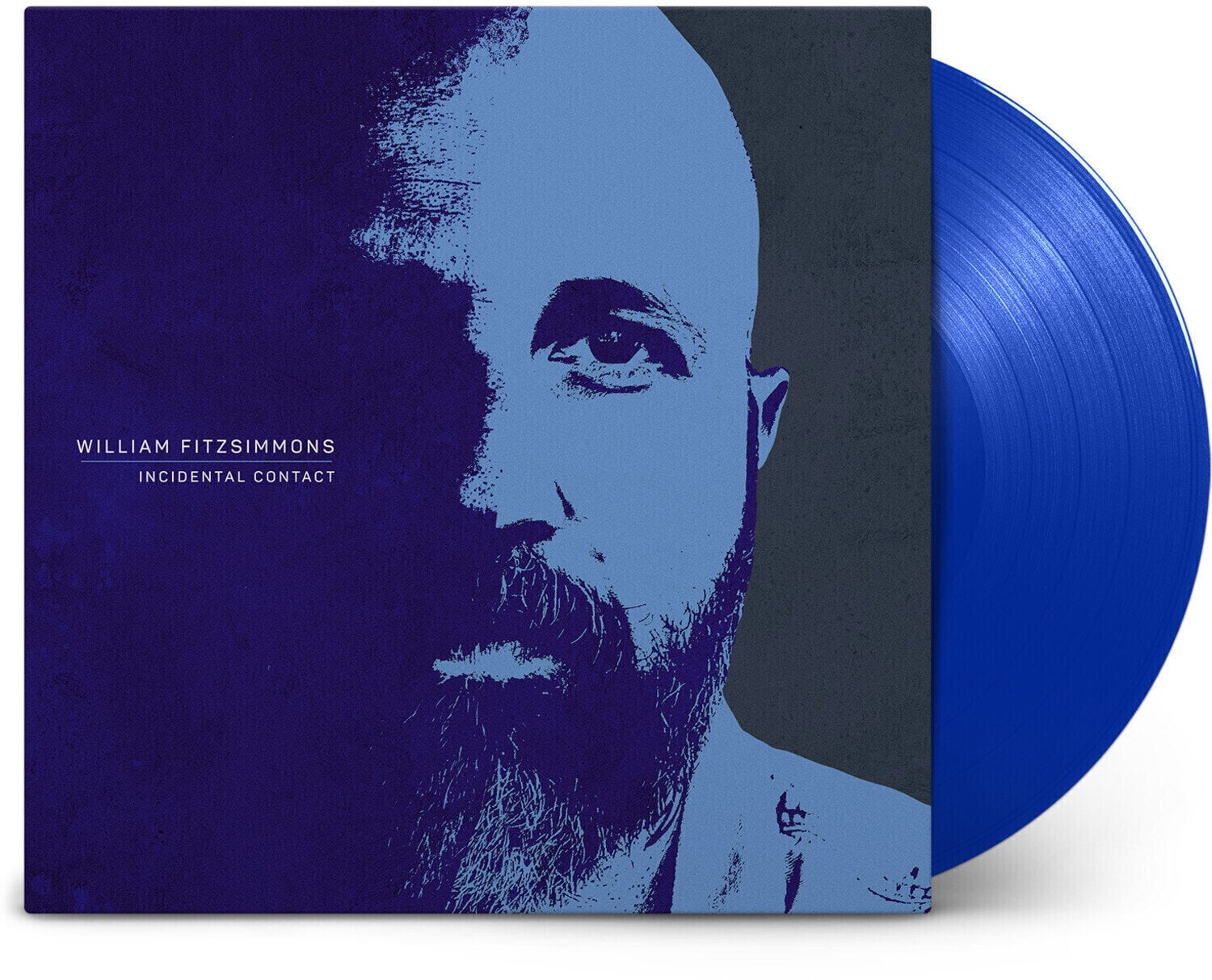 LP deska William Fitzsimmons - Incidental Contact (Blue Transparent Coloured) (LP)