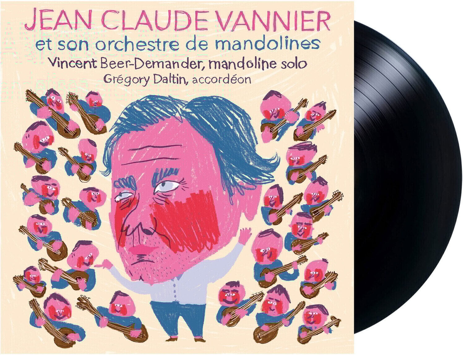 Vinylskiva Jean-Claude Vannier - Jean Claude Vannier Et Son Orchestre De Mandolines (LP)