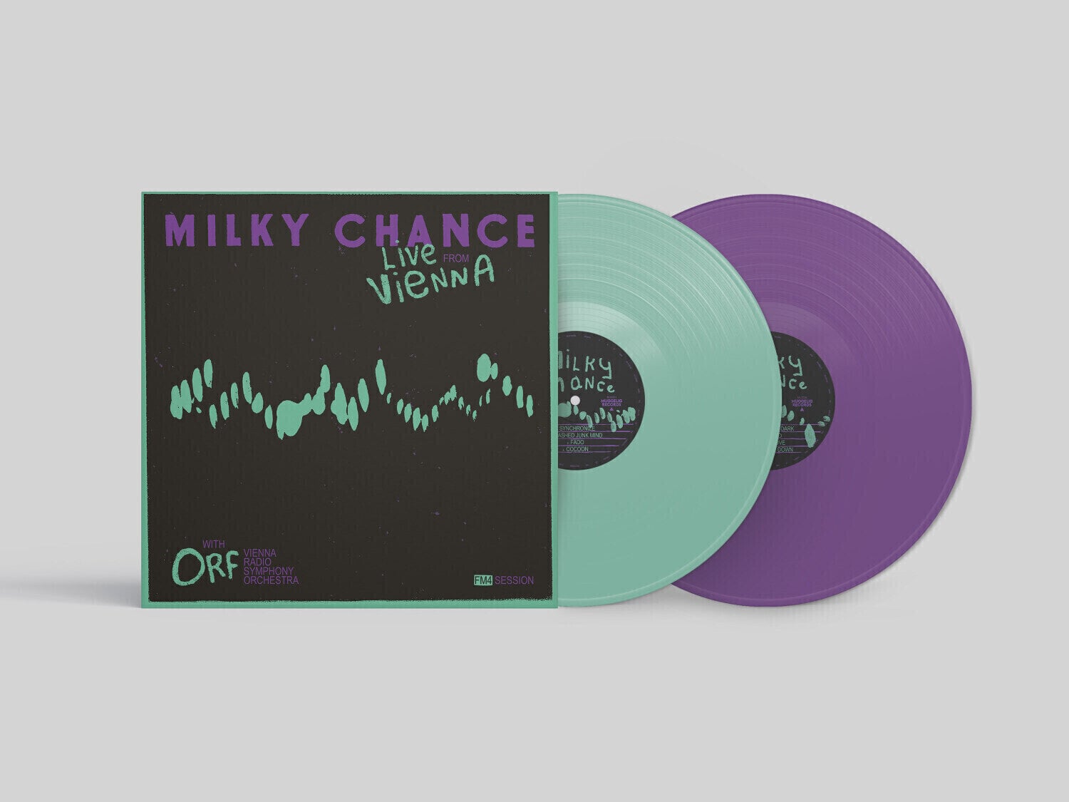 Disco de vinil Milky Chance - Live From Vienna (Fm4 Session) (Violet /Teal Coloured) (2 LP)