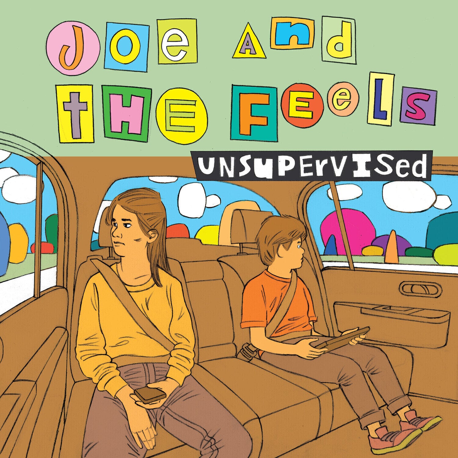 Vinyl Record Joe And The Feels - Unsupervised (LP)