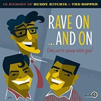 Δίσκος LP Various Artists & Buddy Holly - Rave On ...and On - Gee, We’re Gonna Miss You! (Limited Edition) (2 LP) - 1