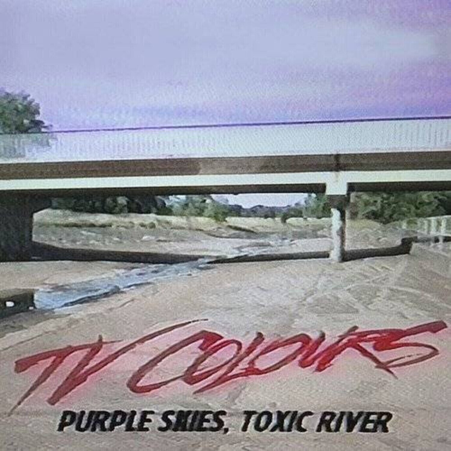 LP ploča TV Colours - Purple Skies, Toxic River (LP)