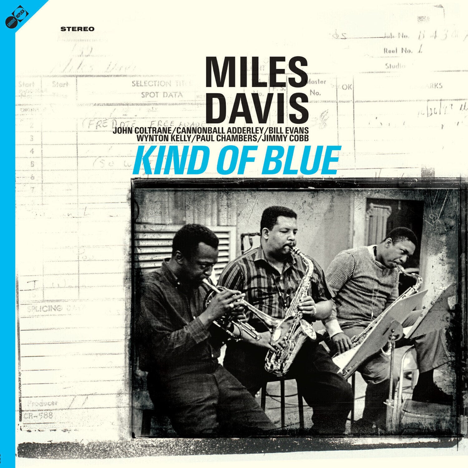 LP deska Miles Davis - Kind Of Blue (Reissue) (Transparent Blue Coloured) (LP)