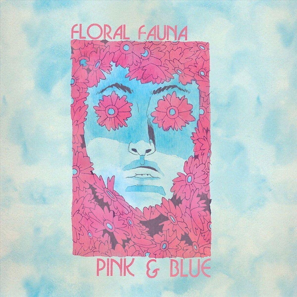 Vinyl Record Floral Fauna - Pink & Blue (LP)