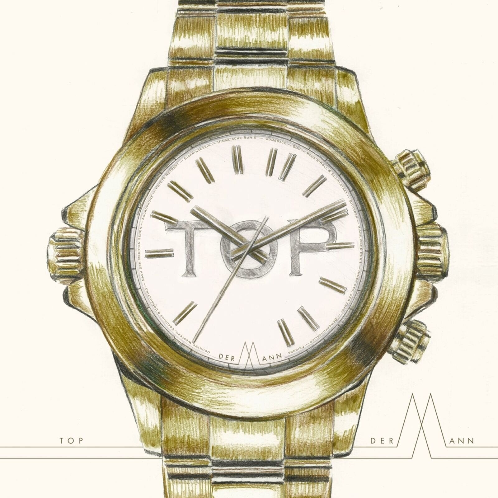 Vinyl Record Der Mann - Top (Half-speed Mastered) (Limited Edition) (LP)