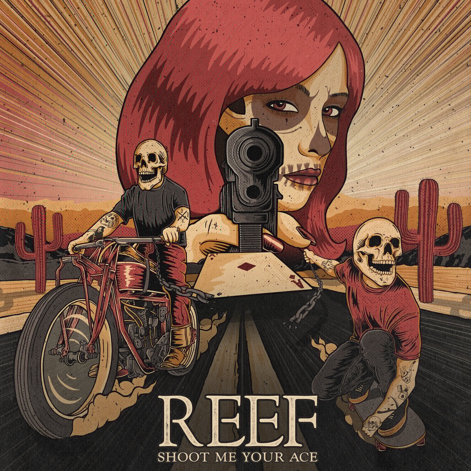 Disco de vinilo Reef - Shoot Me Your Ace (Limited Edition) (LP)