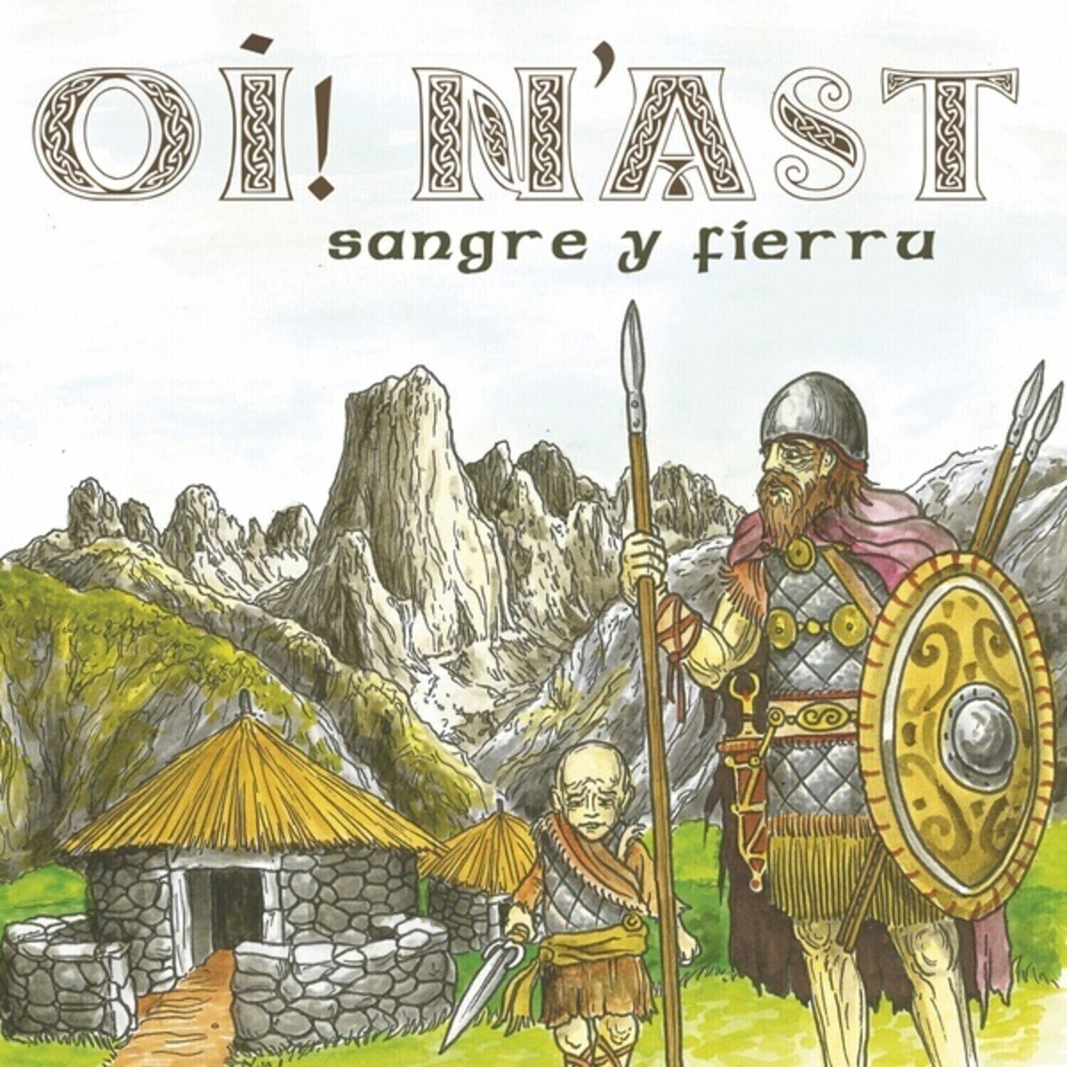 Vinyl Record Oi! N'Ast - Sangre Y Fierru (LP)