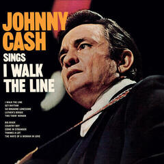 Vinylplade Johnny Cash - Sings I Walk The Line (Limited Edition) (Orange Coloured) (180 g) (LP)