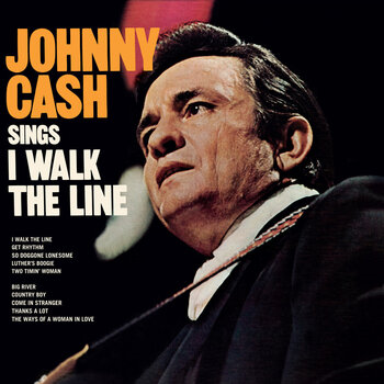 Vinylplade Johnny Cash - Sings I Walk The Line (Limited Edition) (Orange Coloured) (180 g) (LP) - 1