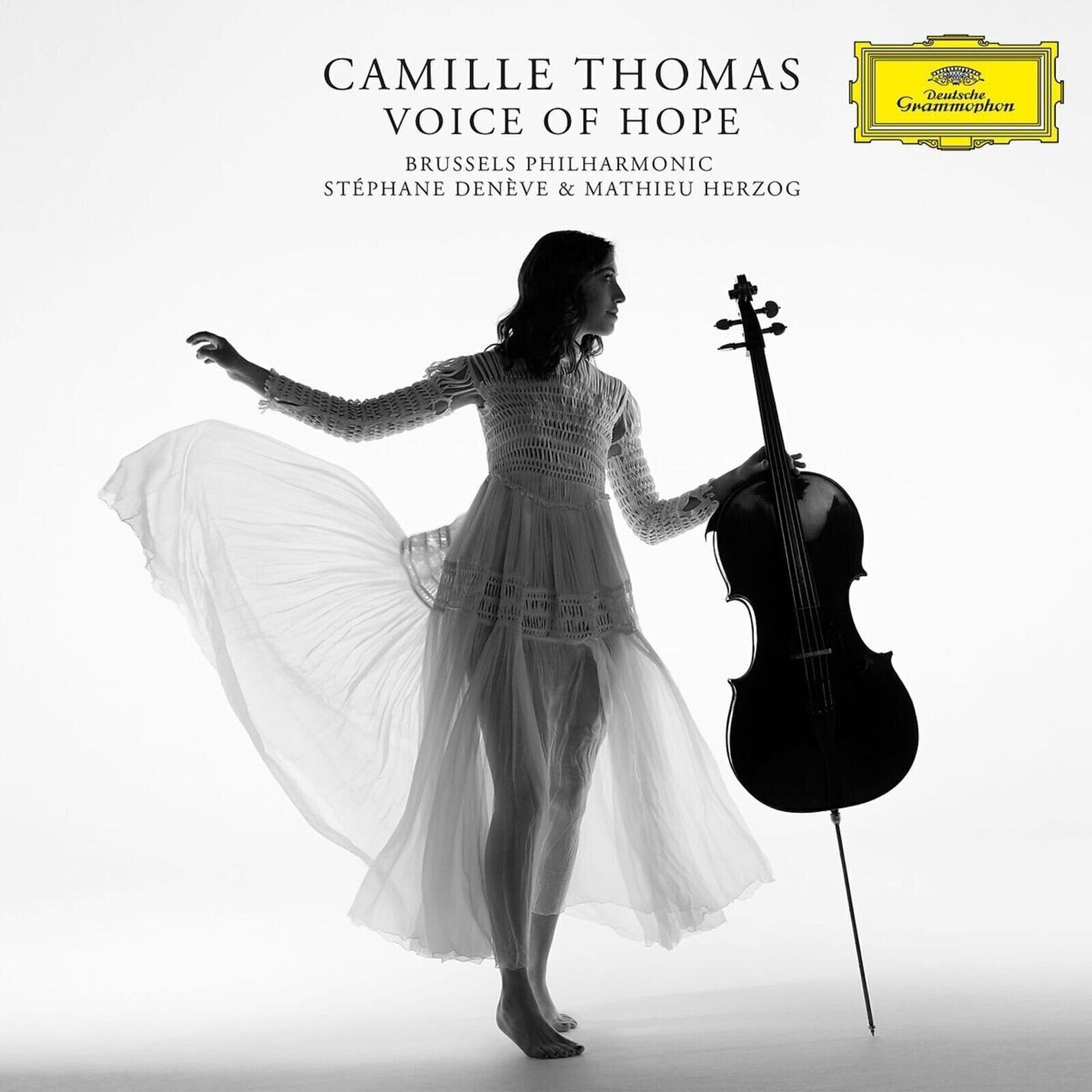 Disque vinyle Camille Thomas & Brussels Philharmonic & Stéphane Denève & Mathieu Herzog - Voice Of Hope (Reissue) (180 g) (2 LP)