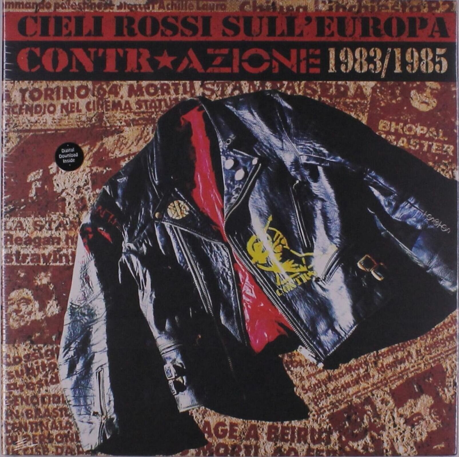 LP ploča Contrazione - Cieli Rossi Sull'Europa / Contr★Azione 1983-1985 (LP)