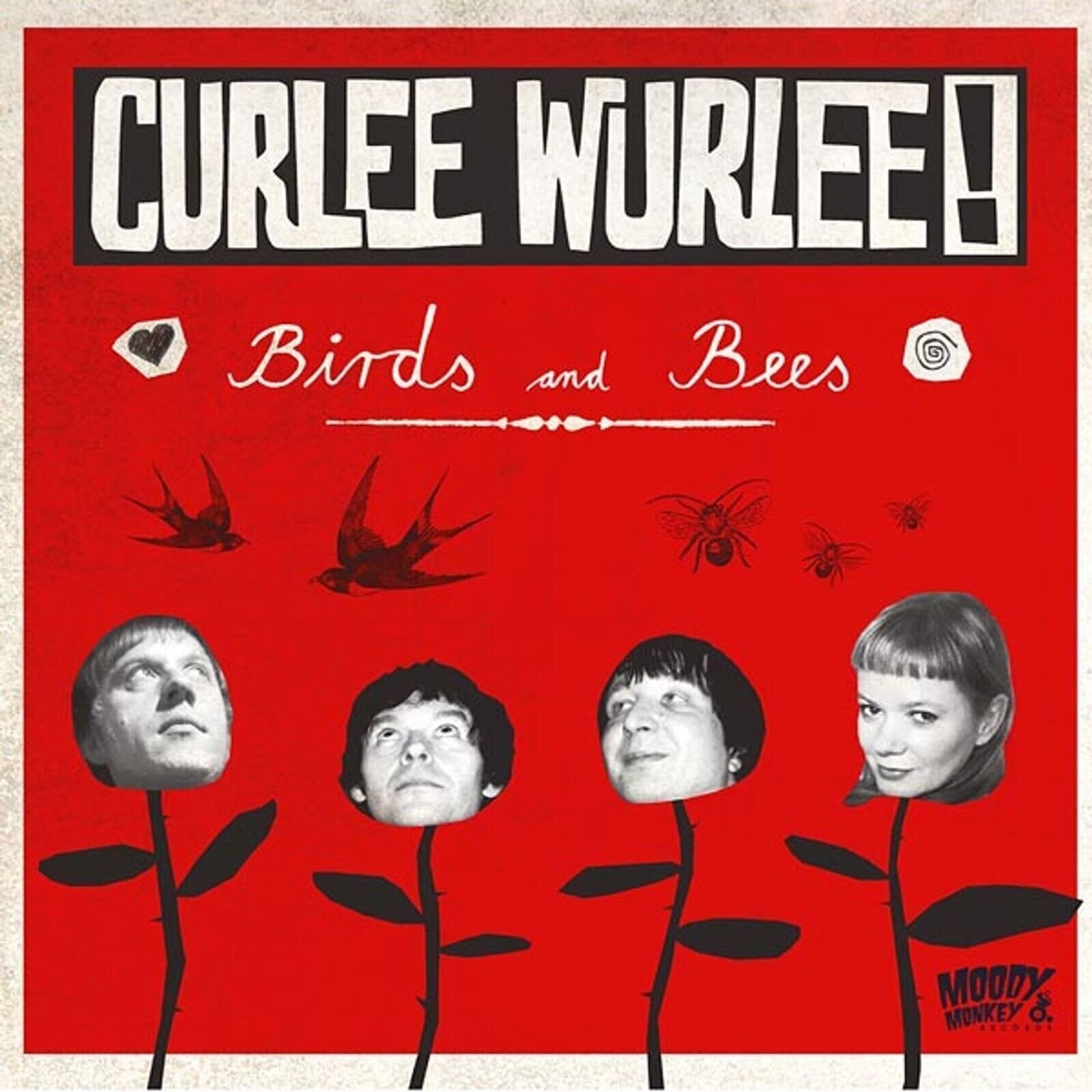 Vinyl Record Curlee Wurlee - Birds and Bees (LP)