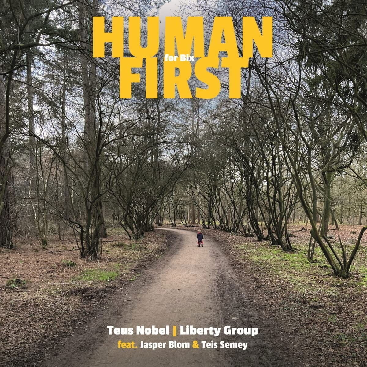 Vinyl Record Teus Nobel Liberty Group - Human First (LP)