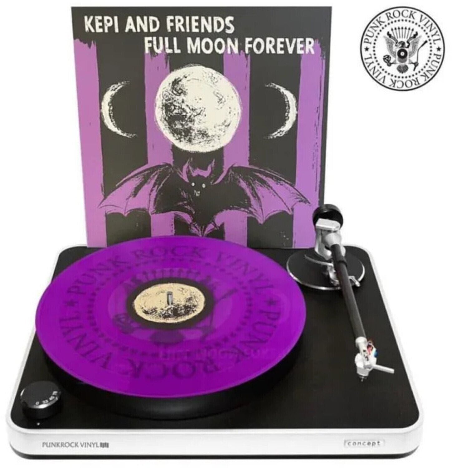 Disco de vinil Kepi & Friends Of Kepi - Full Moon Forever (Purple Neon Violet Coloured) (LP)