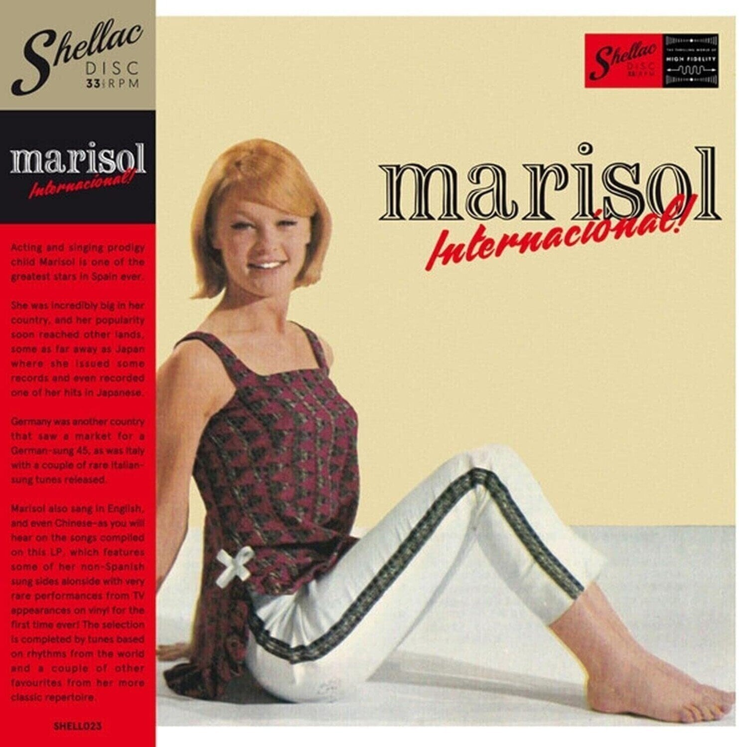Vinyl Record Marisol - Marisol Internacional! (LP)
