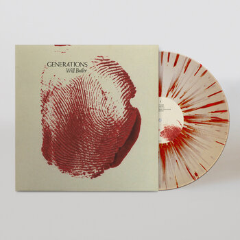 LP deska William Butler - Generations (Limited Edition) (Clear W/Red Splatter Coloured) (LP) - 1
