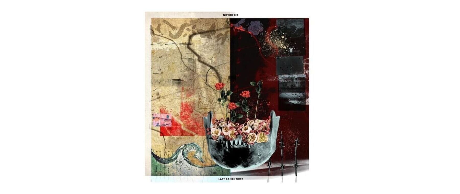 Disque vinyle Nowheres - Last Dance First (Blue & Black Swirled Coloured) (LP)