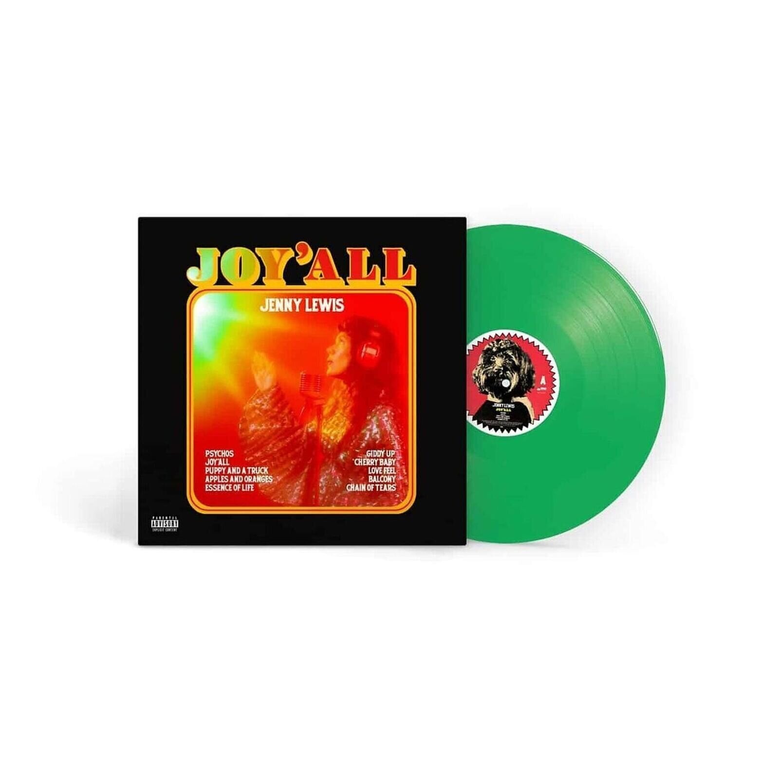 Vinyl Record Jenny Lewis - Joy'All (Limited Edition) (Green Coloured) (LP)