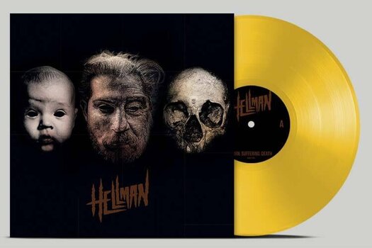 Vinyl Record Hellman - Born, Suffering, Death (Transparent Yellow Coloured) (LP) - 1