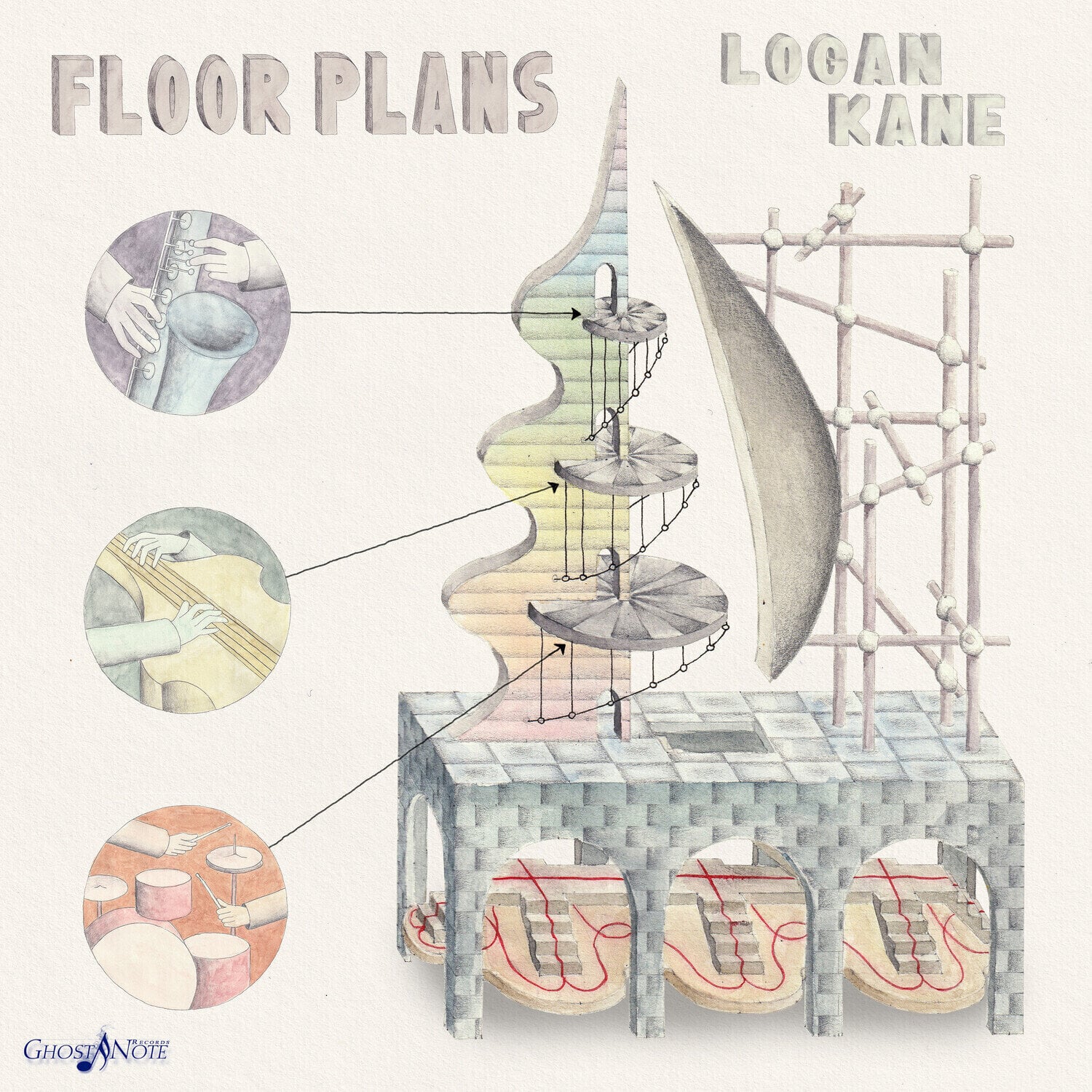 Disco de vinil Logan Kane - Floor Plans (LP)