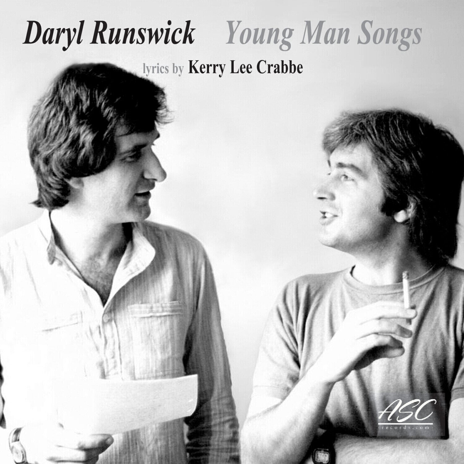 Vinyl Record Darly Runswick & Rhythm Section - Young Man Songs (LP)