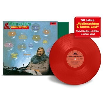Disco de vinil James Last - Weihnachten & James Last (Limited Edition) (Red Coloured) (LP) - 1