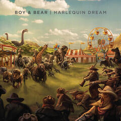 LP ploča Boy & Bear - Harlequin Dream (Limited Edition) (Blue Transparent Coloured) (LP)