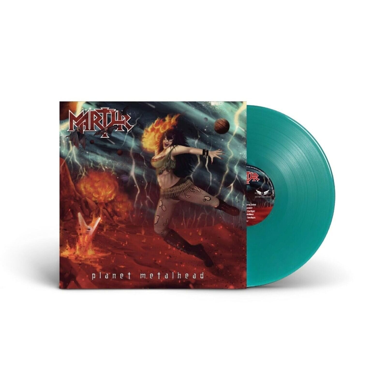 LP ploča Martyr - Planet Metalhead (Reissue) (Green Transparent Coloured) (LP)