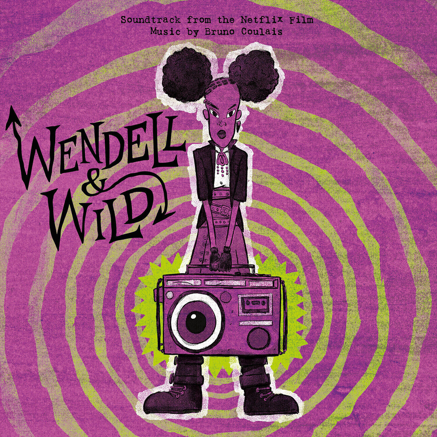LP ploča Bruno Coulais - Wendell & Wild (Green & Purple "demon Swirl" Coloured) (180 g) (LP)