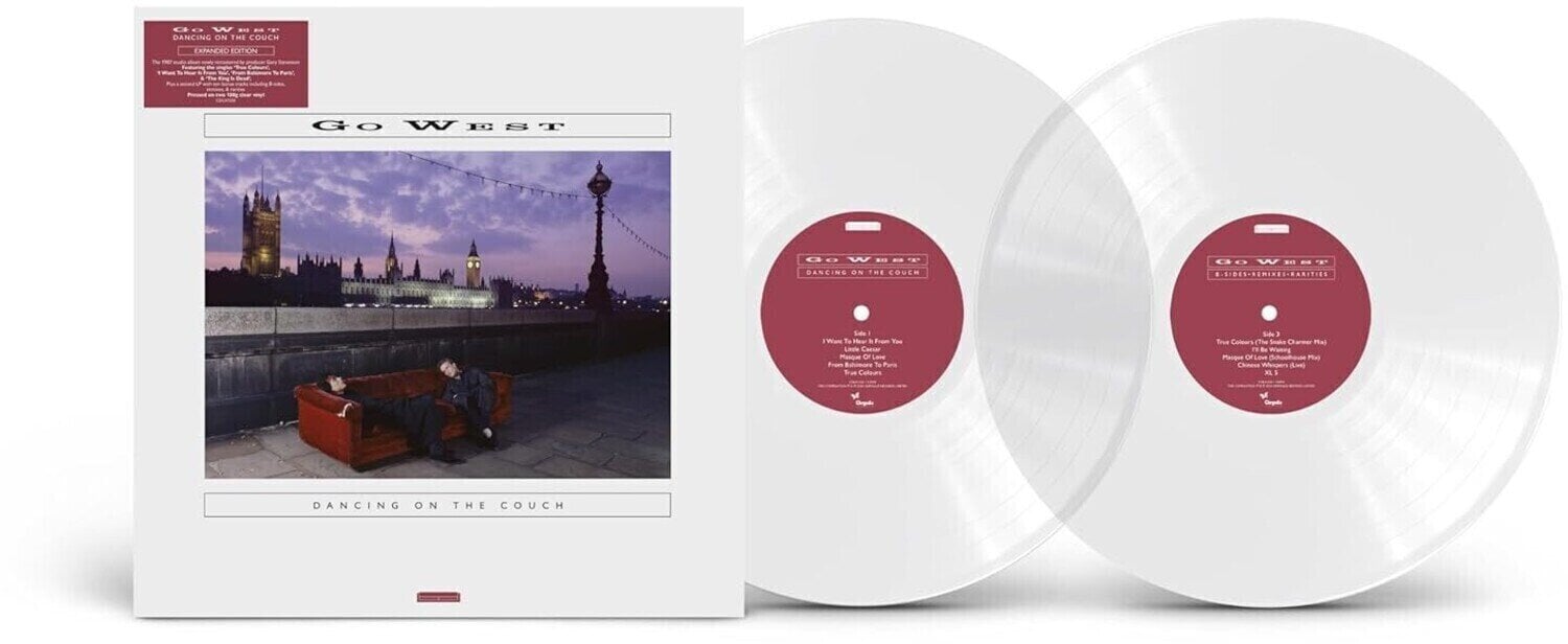 Disco de vinil Go West - Dancing On The Couch (Reissue) (Clear Coloured) (180 g) (2 LP)