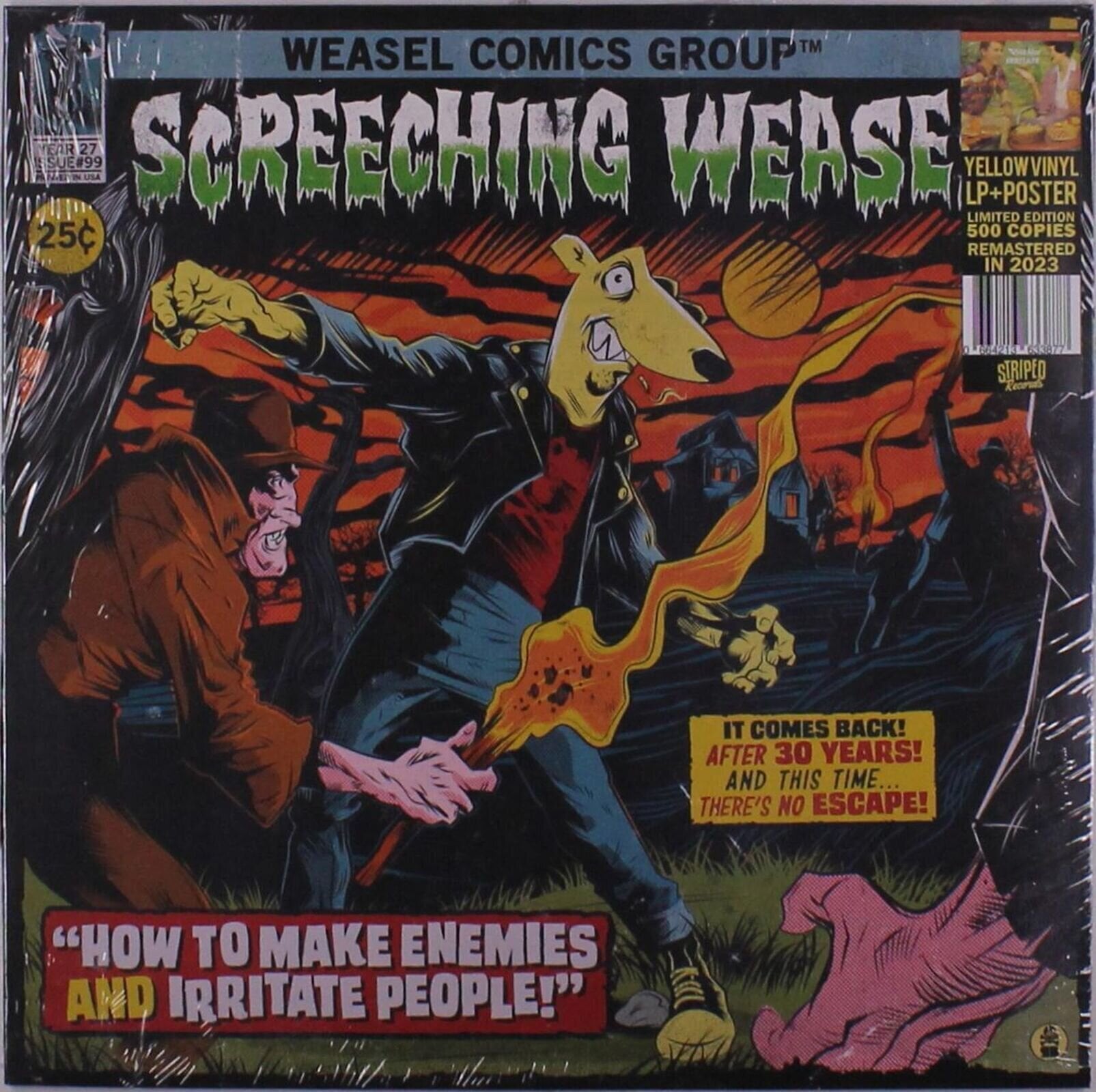 LP plošča Screeching Weasel - How To Make Enemies And Irritate People (Remastered) (Limited Edition) (Yellow Coloured) (LP)