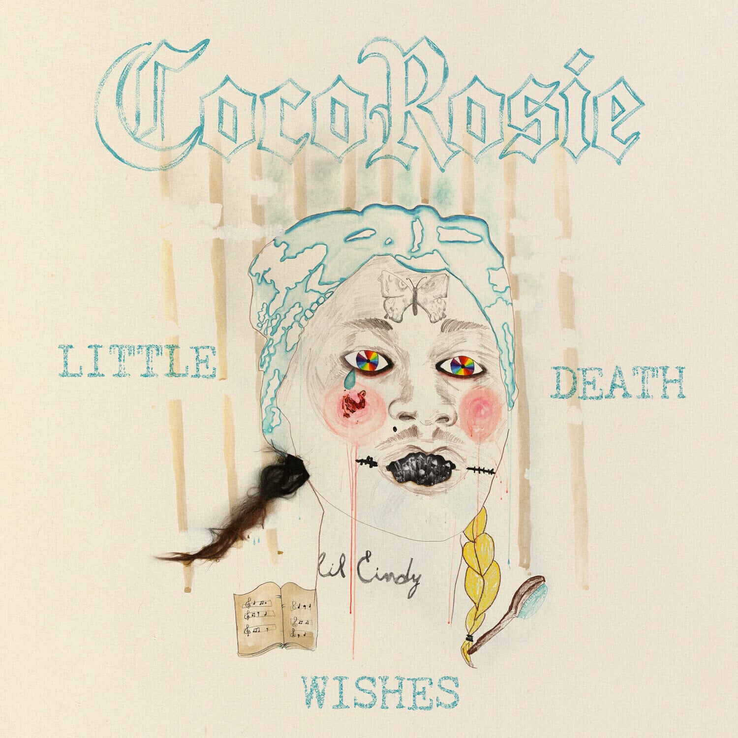 LP deska Cocorosie - Little Death Wishes (Aqua Blue Coloured) (LP)