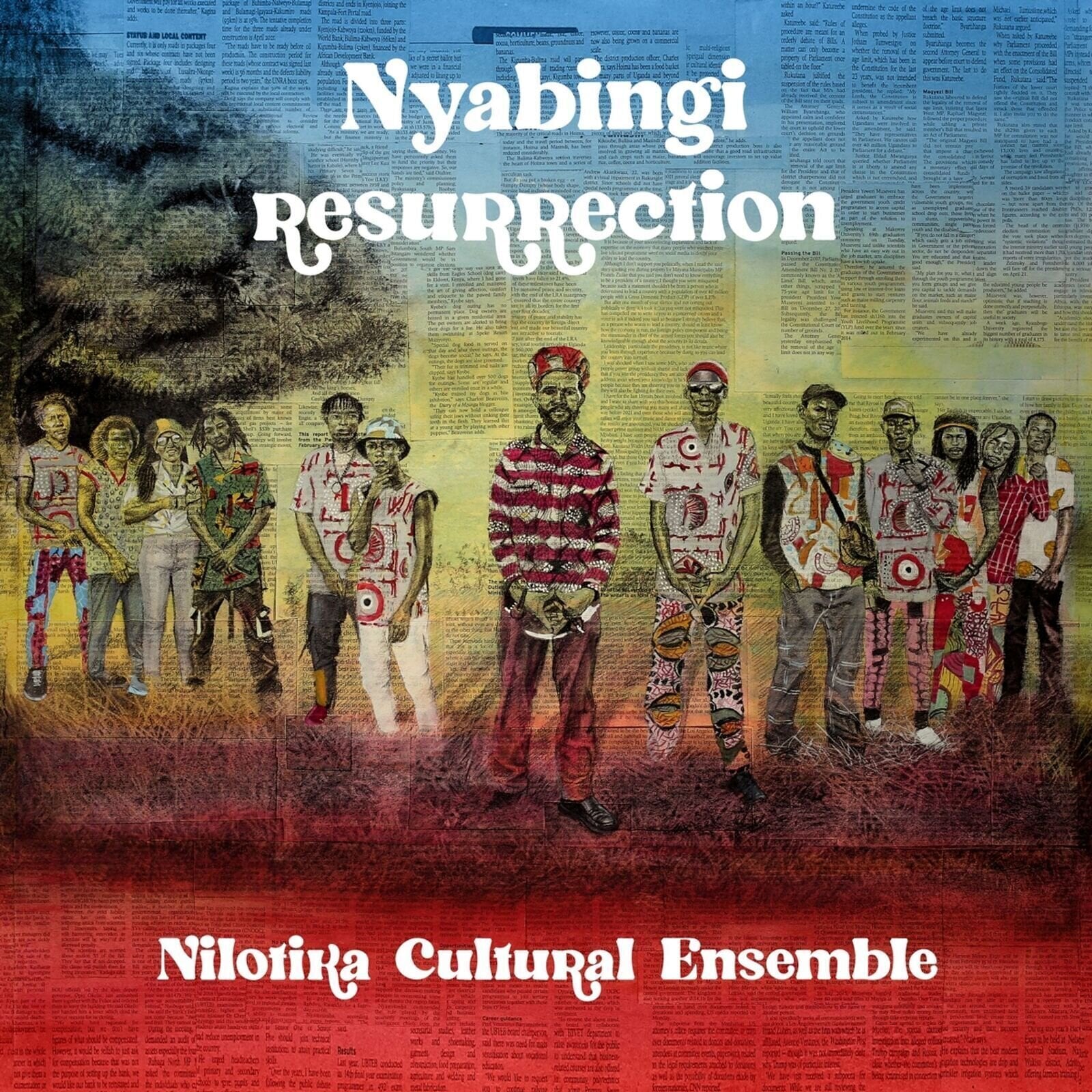 Disque vinyle Nilotika Cultural Ensemble - Nyabingi Resurrection (2 LP)