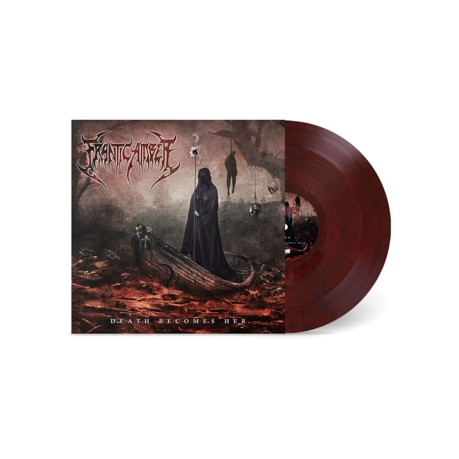 LP ploča Frantic Amber - Death Becomes Her (Limited Edition) (Bloodred Marbled Coloured) (LP)