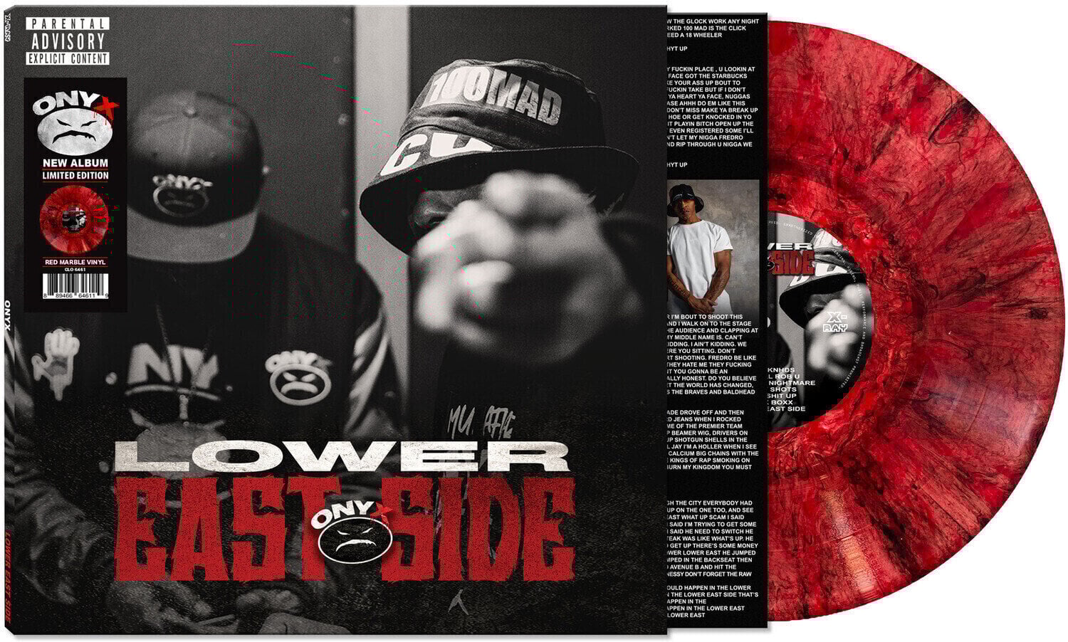 Vinyl Record ONYX - Lower East Side (Limited Edition) (Red Marbled Coloured) (LP)