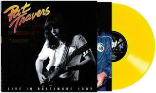 LP deska Pat Travers - Live In Baltimore 1982 (Yellow Coloured) (LP)