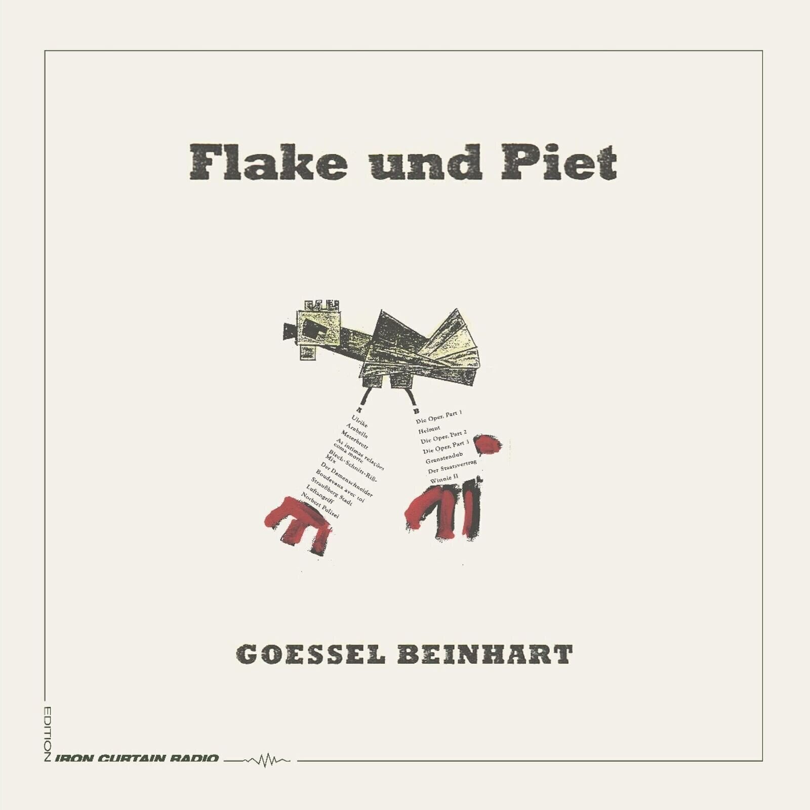 LP ploča Flake und Piet - Goessel Beinhart (Reissue) (Limited Edition) (LP)