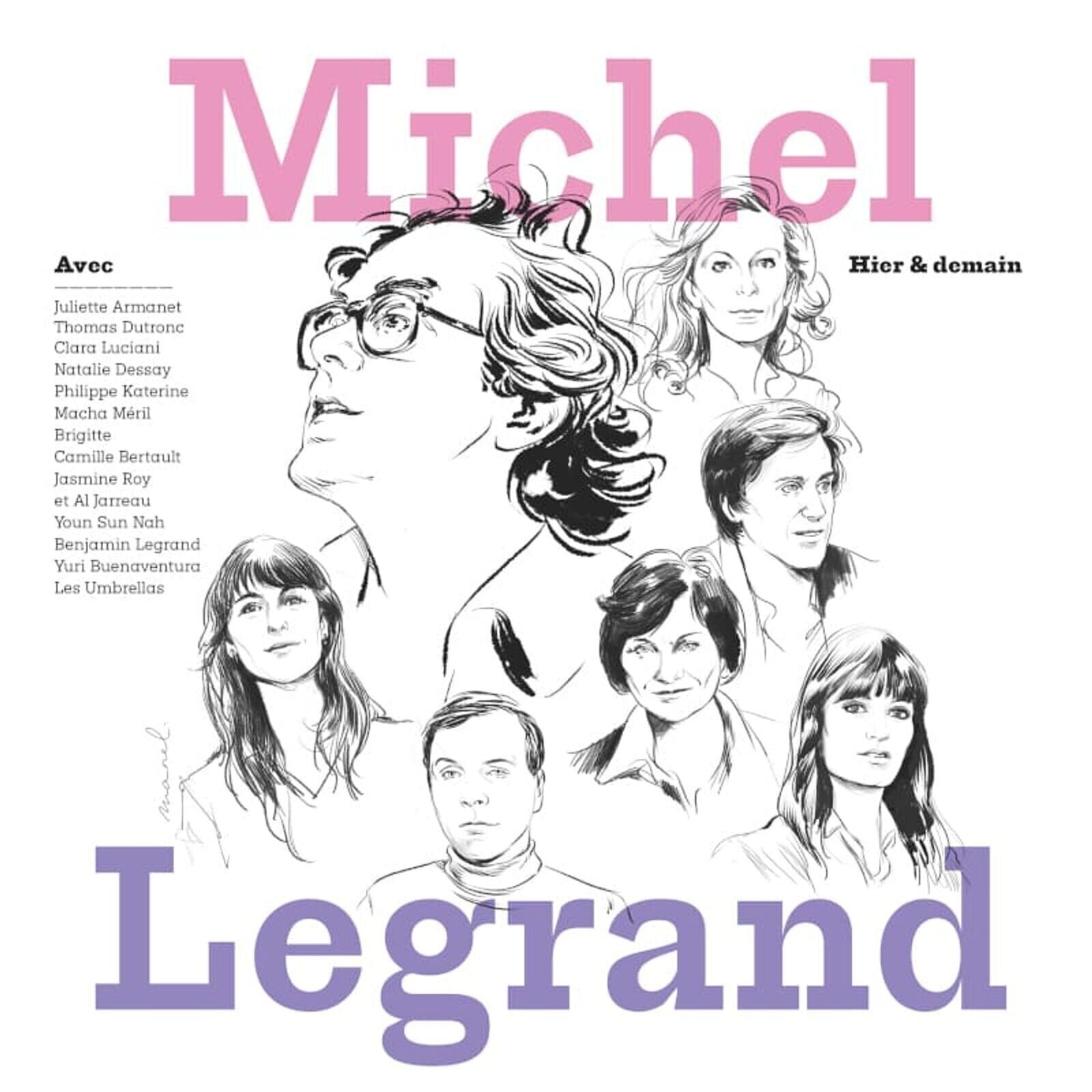 Vinyl Record Michel Legrand - Hier & Demain (LP)