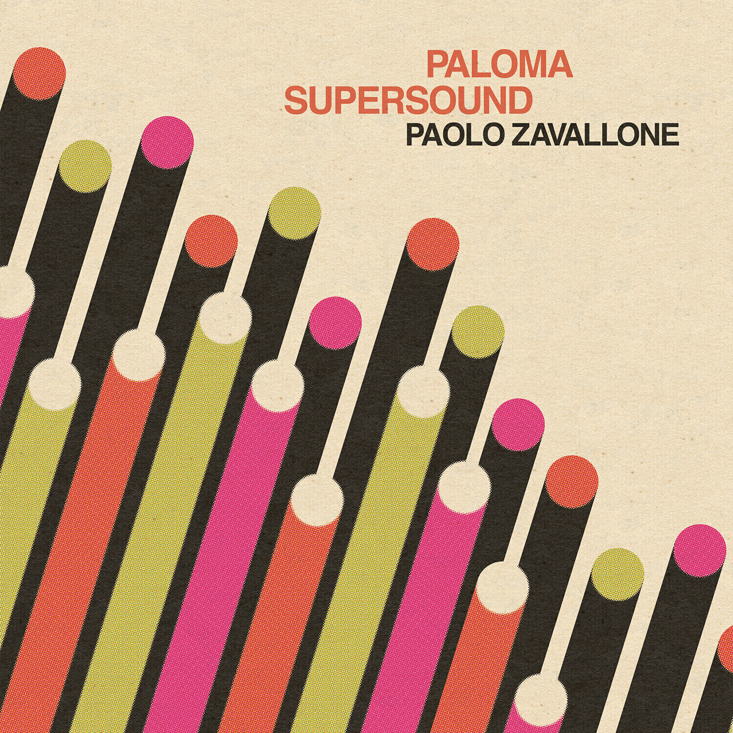 Vinyl Record Paolo Zavallone - Paloma Supersound (LP)