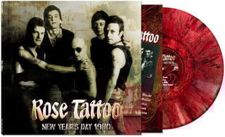 Vinyl Record Rose Tattoo - New Year‘s Day 1980 (Limited Edition) (Red Marble Coloured) (LP)