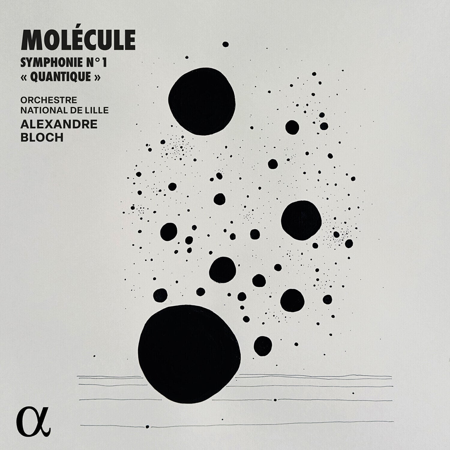 Vinyylilevy Molecule & L'Orchestre National de Lille & Alexandre Bloch - Symphonie N° 1 "Quantique" (LP)