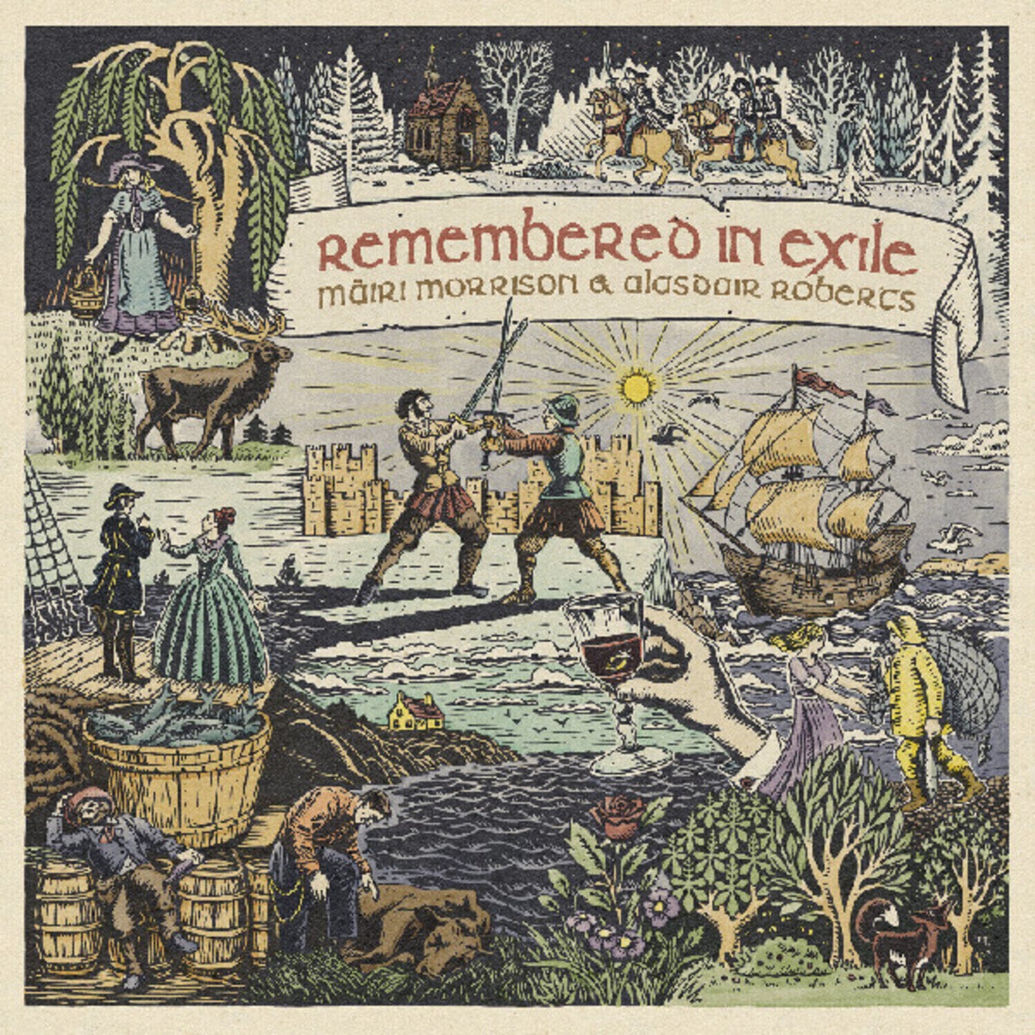 Δίσκος LP Mairi Morrison & Alasdair Roberts - Remembered In Exile (LP)