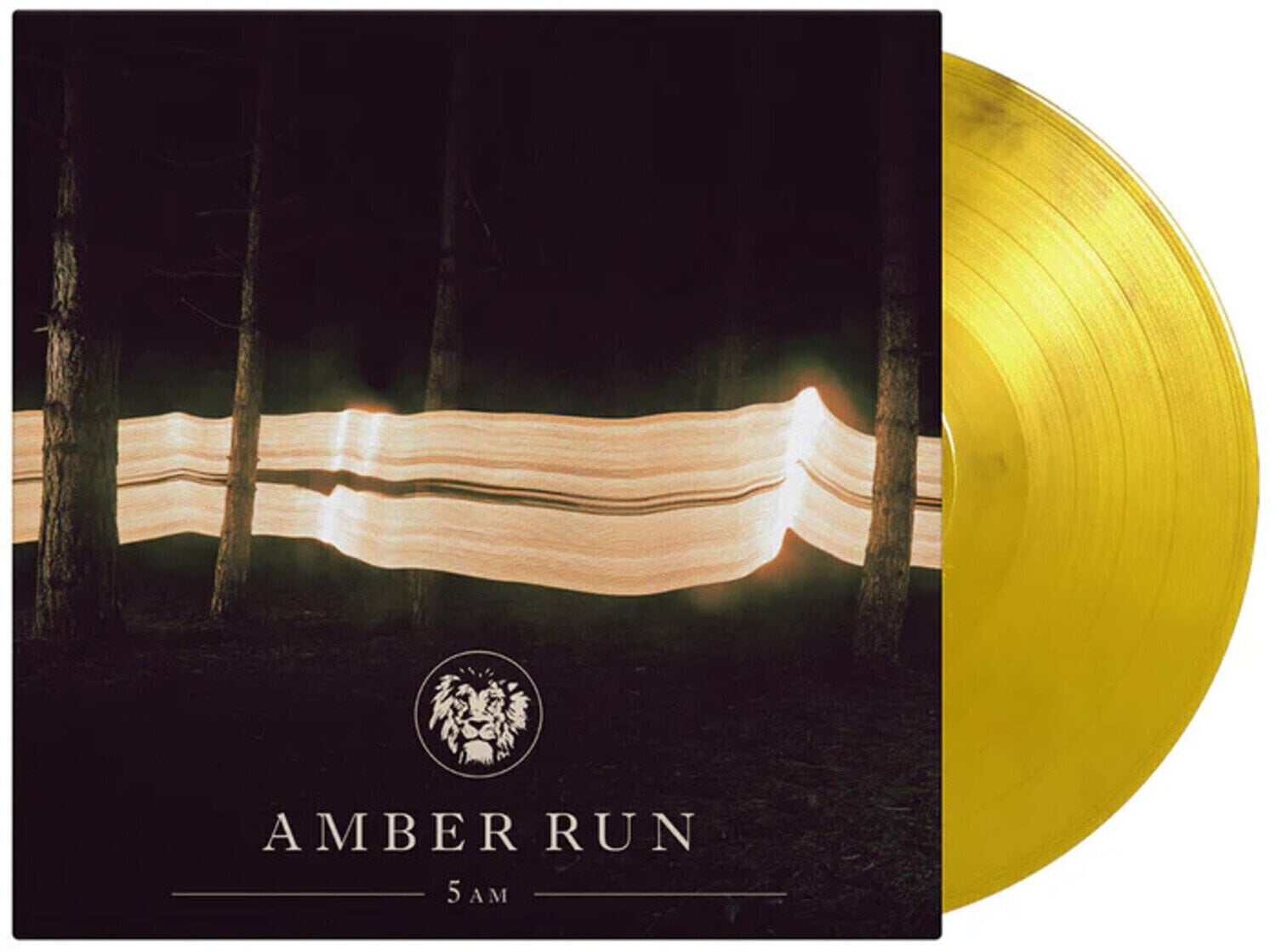 Disco de vinil Amber Run - 5 AM (Limited Edition) (Yellow & Black Marble Coloured) (LP)