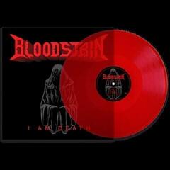 Vinyl Record Bloodstain - I Am Death (Limited Edition) (Blood Splatter /Red Transparent Coloured) (LP)