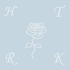 Vinyl Record HTRK - Rhinestones (Reissue) (Haunted Blue Coloured) (LP)