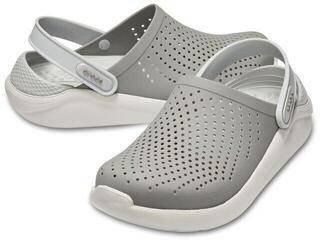 Crocs LiteRide Clog Smoke/Pearl White