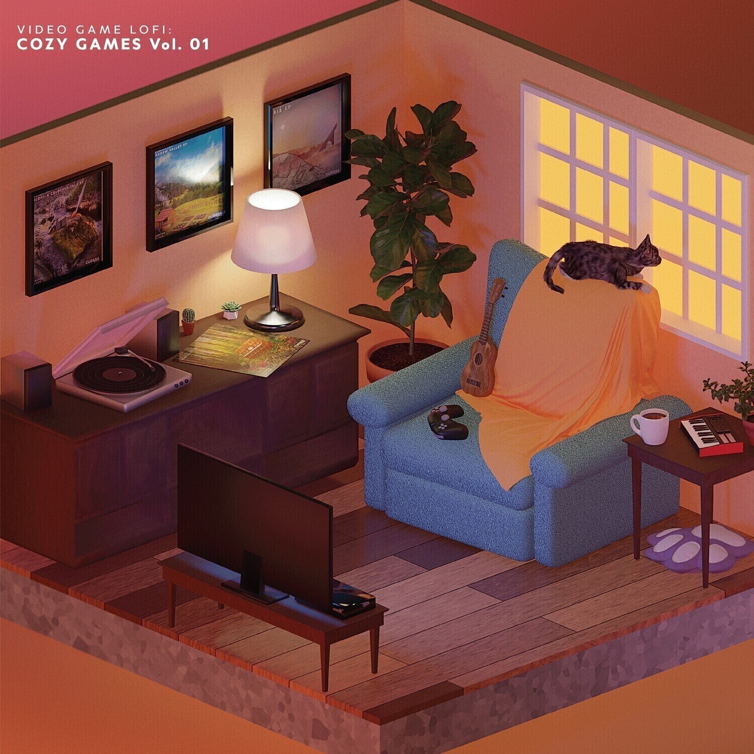 LP ploča Emunator - Video Game Lofi: Cozy Games Vol. 01 (LP)