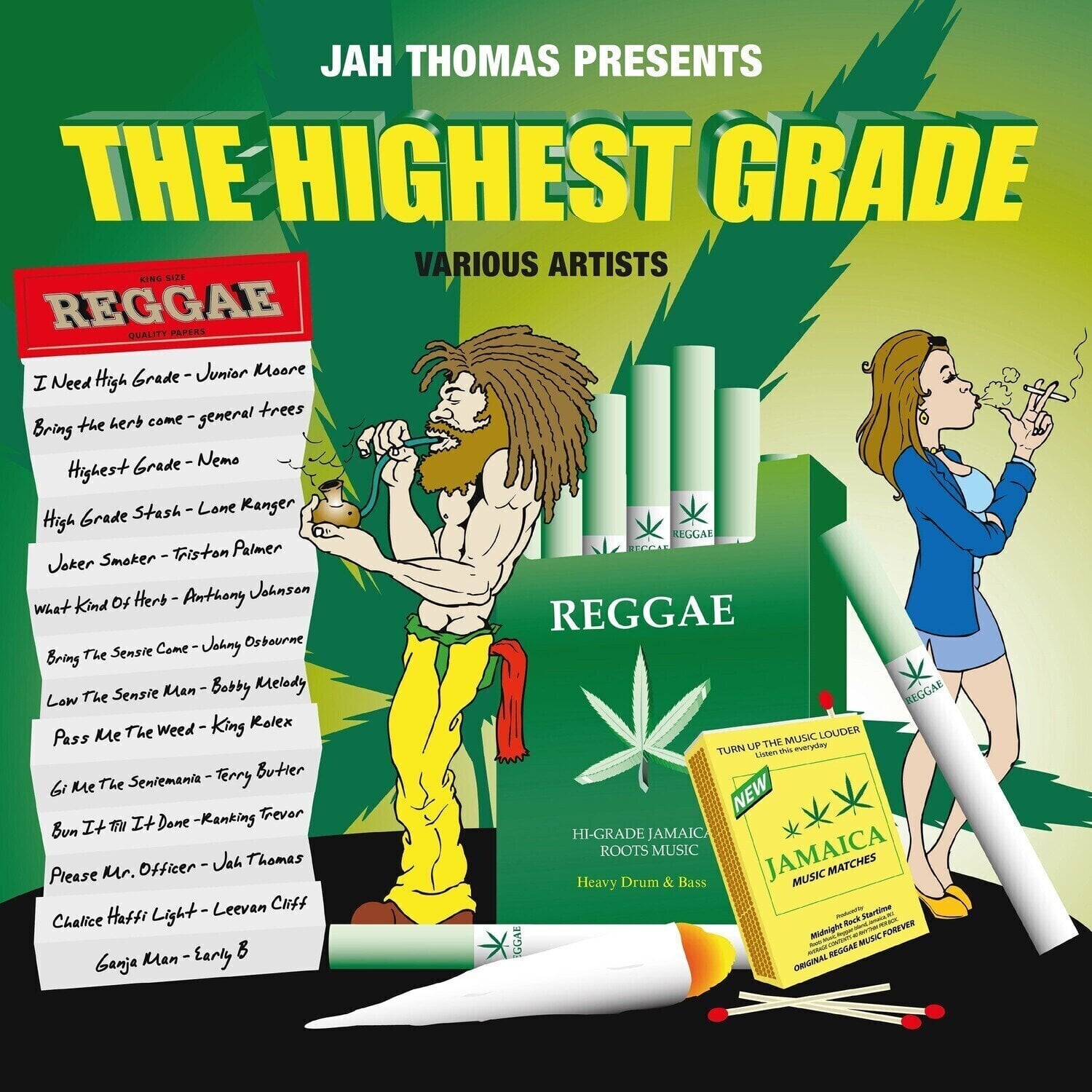 LP ploča Various Artists - Jah Thomas Presents - The Highest Grade (180 g) (2 LP)