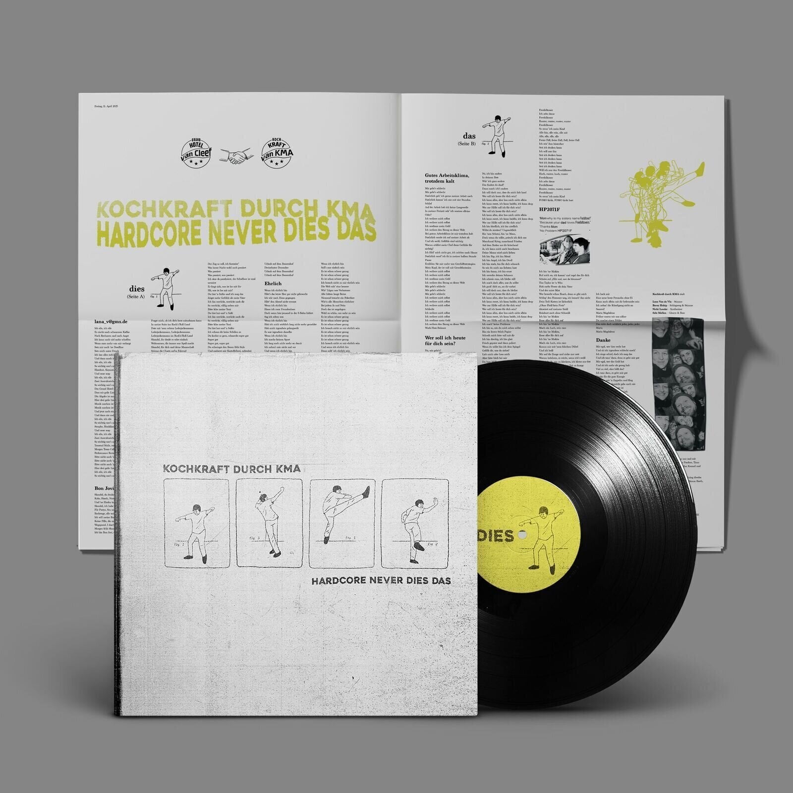 Vinyl Record Kochkraft durch KMA - Hardcore Never Dies Das (LP)